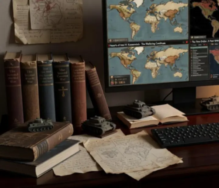 Galeria ekranów z popularnych modów do Hearts of Iron IV